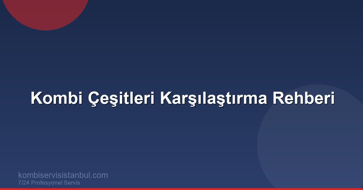 Kombi Çeşitleri ve Özellikleri: Hangi Tip Kombi Size Uygun? Kombi Çeşitleri ve Özellikleri: Hangi Tip Kombi Size Uygun?